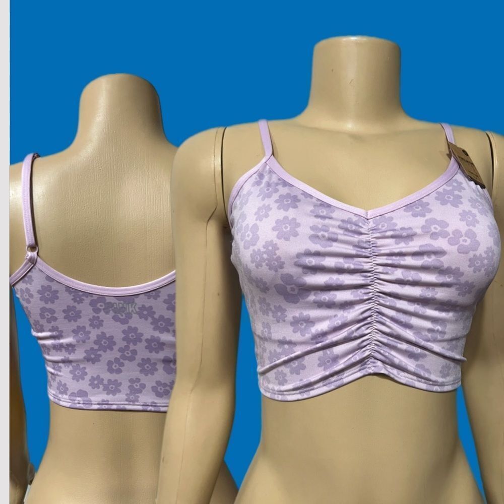 Victorias Secret Pink Active Ultimate Lined Padded Sports Ruched Front bra M